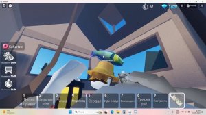 я с другом в roblox в VR в Roblox