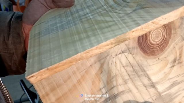 Биметалическое и простое полотно для ленточной пилы по дереву BANSO 1826х12х0.6х4 в работе. смотреть онлайн