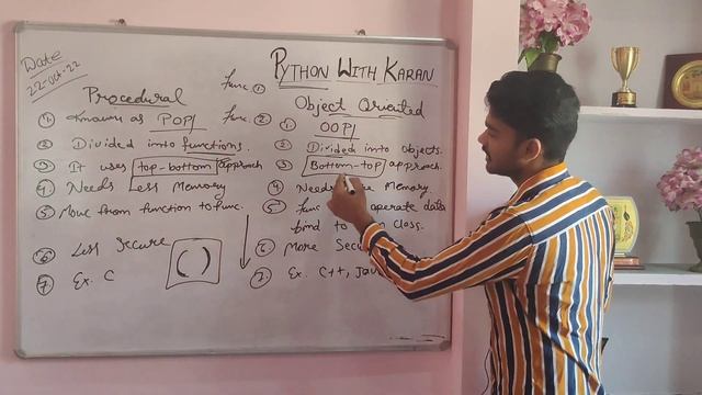 L_03 Procedural Vs Object Oriented Programming Language ( POP Vs. OOP ) | Python For Beginners | PW смотреть онлайн