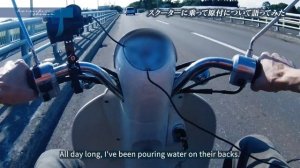 【HONDA BEAT VLOG番外編】原付スクーターに乗ってトーク／原付バイクと2段階右折／English Subtitles