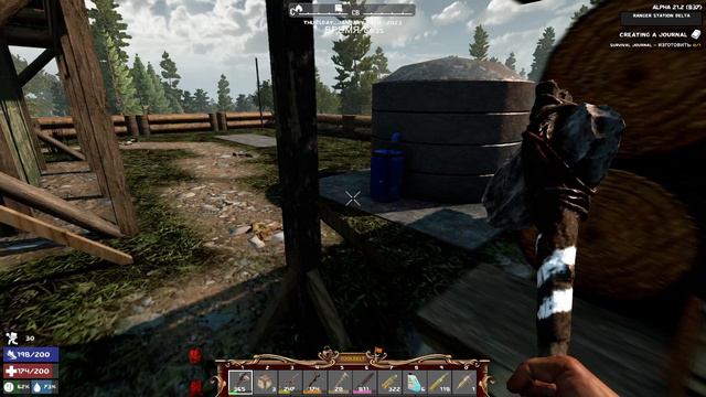 7 Days to Die A21 ч66 Для добычи кирка не сильно и выгодна