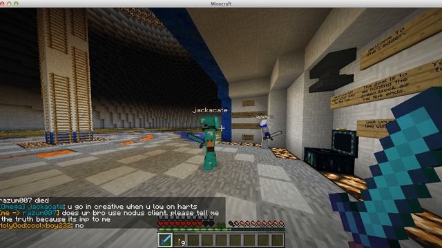 Jackacate Hacking In Server mc.omega-craft.co.uk смотреть онлайн