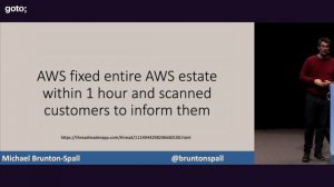 Taking Security Seriously • Michael Brunton-Spall • GOTO 2019