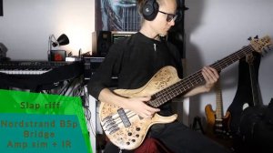 Bartolini BH2 to Nordstrand Big Split