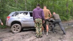ЖЕСТЬ! ПАРКЕТНИКИ отжигают на БЕЗДОРОЖЬЕ. Suzuki Grand Vitara offroad