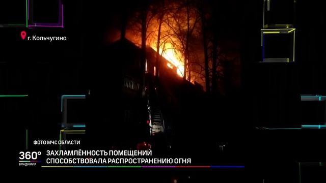 Захламлённость помещений способствовала распространению огня смотреть онлайн