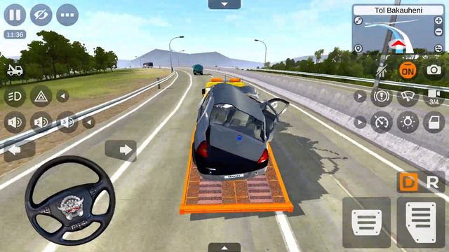 Mercedes-Benz Sprinter Towcar Broken Car Mod for Bus Simulator Indonesia #227 - Android Gameplay смотреть онлайн