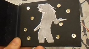 Мини-открытка для любимой девушке - (к цветам)