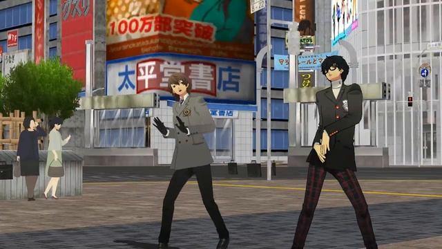[MMD Persona 5] Womanizer [Ren/Akechi] смотреть онлайн