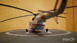 Ми-8мтв. Модель вертолёта в 72 масштабе