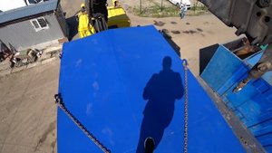 ОЧЕНЬ ТЯЖЁЛЫЙ ГЕНЕРАТОР В КОНТЕЙНЕРЕ...