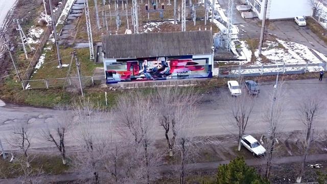 Все муралы Солнечнодольска ПО ПОРЯДКУ часть 2. Все картины на стенах домов, муралы граффити рисунки