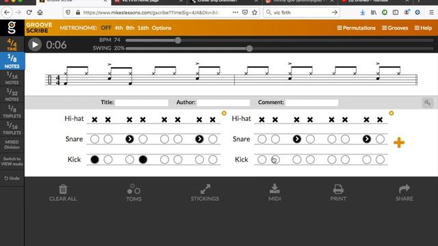Groove Scribe tutorial смотреть онлайн