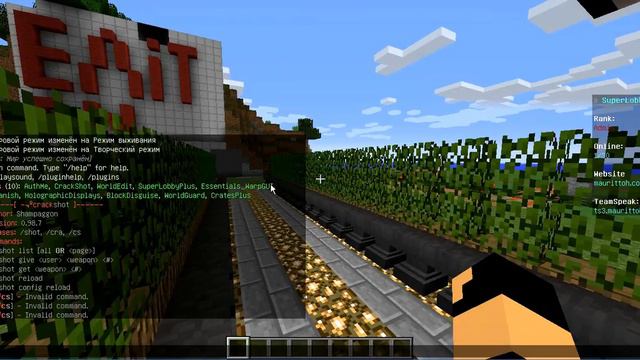 Мой сервер вышел смотреть онлайн