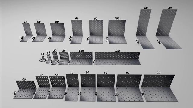 Уголок стальной перфорированный. Размеры, применение. СИСТЕМИ КРІПЛЕННЯ. Www.maysterfix.com