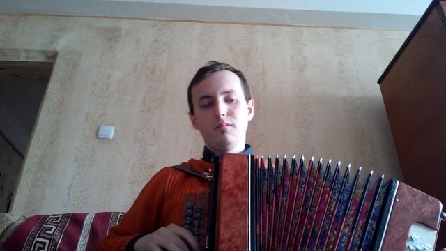 "Ой Марічко чичері".Игра на гармони смотреть онлайн