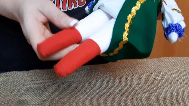 Кукла текстильная в русском костюме Варенька смотреть онлайн