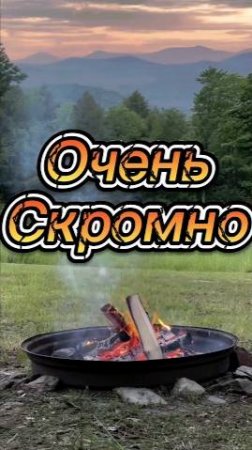 Очень скромно!