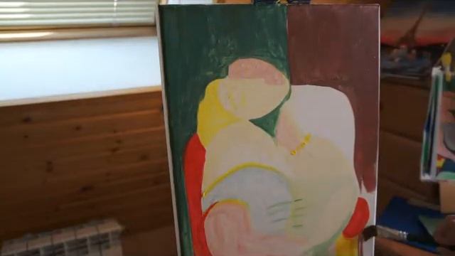 сон Пабло Пикассо акрил смотреть онлайн