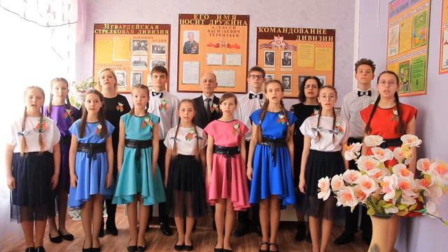 СШ33 Челлендж-эстафета "Этот День Победы" #песняденьпобеды2022 #марафонпамятивитебск