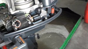 Ямаха-4/5 лс, 2т.(демонстрация работы)