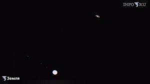 «Великое соединение» Юпитера и Сатурна 21.12.2020