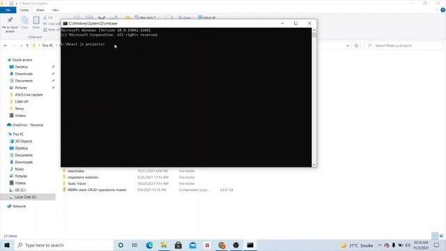 React JS Project Setup Installation and Creating First React App  | Vs Studio Code | Hindi