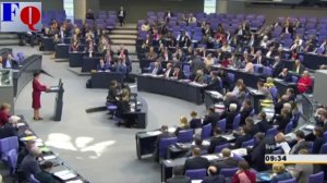 Discours féroce de Sahra Wagenknecht au Bundestag - Mars 2015