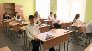 Для учеников одиннадцатых классов  прошёл пробный экзамен по математике