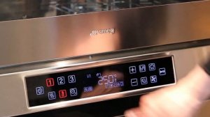 Обзор новой панели управления на примере конвекционной печи SMEG ALFA625E1HDS