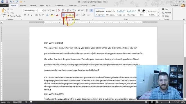 Master Microsoft Word Beginner to Advanced: Formatting Paragraphs in a Word Document смотреть онлайн