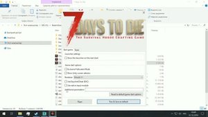 Как включить Русский язык в игре 7 Days to die