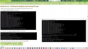 HandsOn3 Django migration and running app