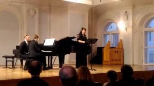 Р. Шуман "Любовь и жизнь женщины" 2. Он прекрасней всех на свете - исполняет Наталия Горячева