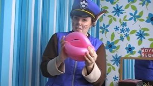 Делаем цветок из шарика. Мастер-класс . Цветок из шдм