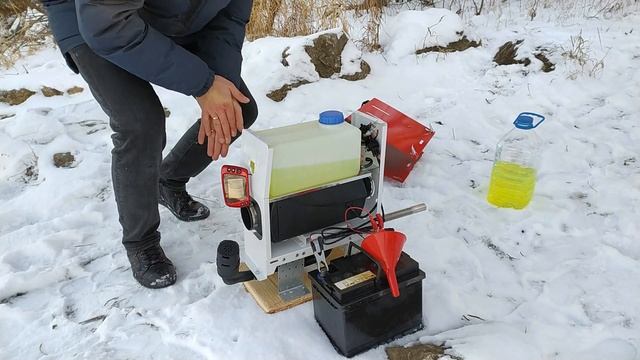 Китайская автономка с AliExpress (сухой фен). Отопитель в палатку. Первый запуск, обзор, доработка.