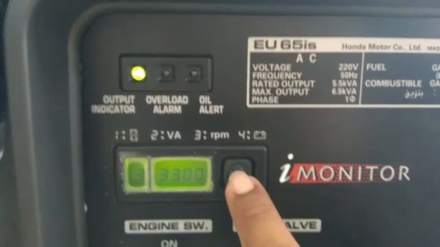 Genset Honda EU65is Portable Inverter Silence 6.5Kva смотреть онлайн