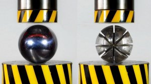 HYDRAULIC PRESS VS EXPLOSIVE BALL