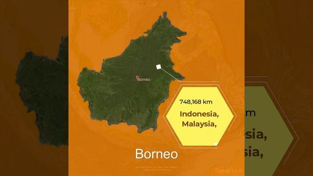 Top 5 Largest Islands in the World | Google Earth смотреть онлайн