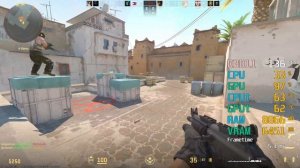 GeForce RTX 4060 -- Intel Core i5-11400 -- CS2 FPS Test i5-11400F