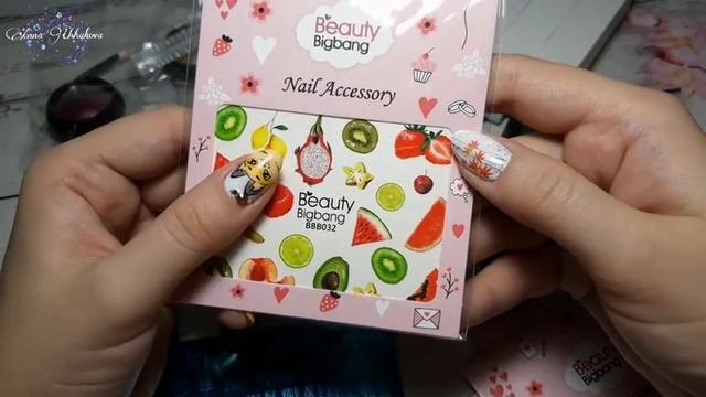Распаковка с Aliexpress/ Неоновые гель-краски для стемпинга/ Клей-гель для фольги/ 3д слайдеры/#6