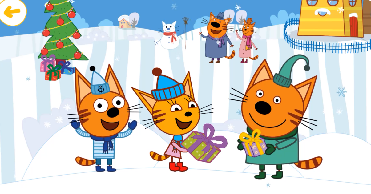 Три кота 12. Увлекательная раскраска с анимациями! смотреть онлайн