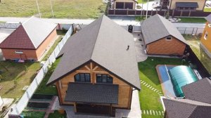 Гибкая битумная черепица Технониколь Shinglas (Шинглас) РАНЧО Коричневый (пос.Классика, Новосибирск)