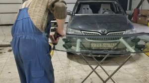 Шкода Рапид замена лобового