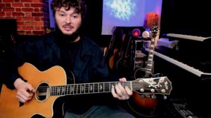 Intuitive Ragtime Blues Improv guitar lesson with tabs