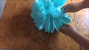 Бумажный декор. Помпоны из бумаги! Pompones de Papel. Paper pompons