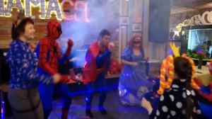 Грише - 4 года! СУПЕРГЕРОИ на Дне Рождения Спайдермен, Бэтмен, Супермен, Джек Воробей