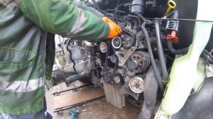 Timing Belt Installation Volkswagen Crafter 2.0 / Установка ремня ГРМ Volkswagen Crafter 2.0