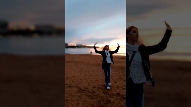 Красивый закат в Геленджике смотреть онлайн