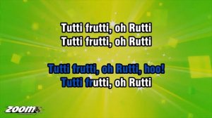 Little Richard - Tutti Frutti - Karaoke Version from Zoom Karaoke